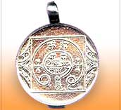 Sri Kamakshi and Sri Chakra Dollar