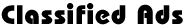 Classified Ad